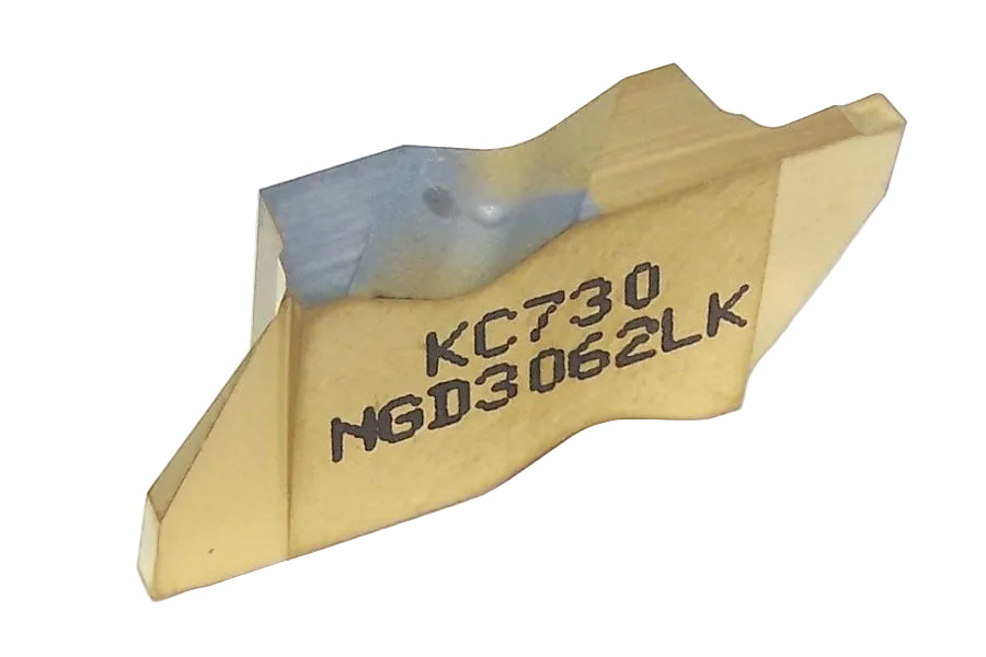 NGD3062LK KC730 Kennametal Top Notch Grooving Insert Long Reach .062" Width Size 3 - 1114340 - Pack of 5