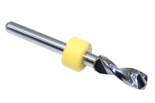 150.1654.500 Kyocera 4.20mm Carbide 2 Flute Drill PCB Type .1654" Diameter .500" Flute 1.50" Length .125" Shank