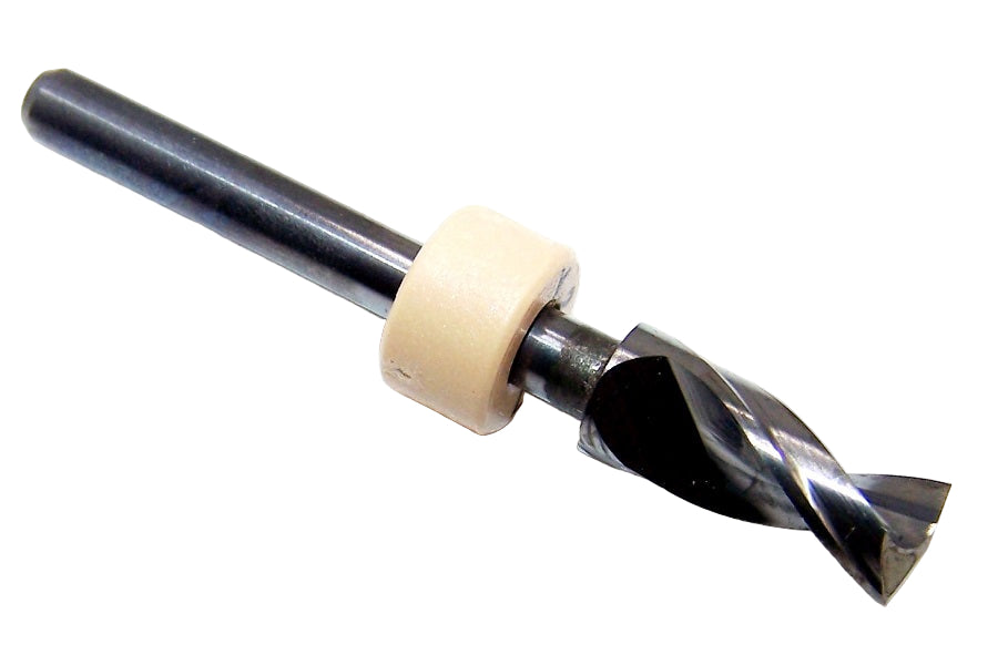 150.2047.500 Kyocera 5.20mm Carbide 2 Flute Drill PCB Type 165° Point 0.2047" Diameter .500" Flute 1.50" Length .125" Shank