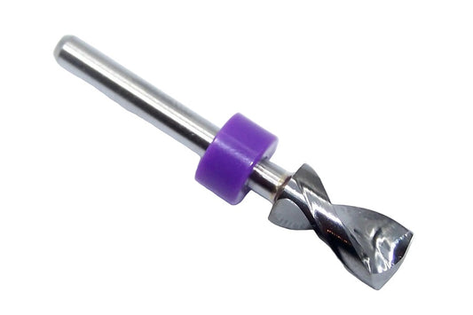 150.2500.500 Kyocera 1/4" Carbide 2 Flute Drill PCB Type .250" Diameter .500" Flute 1.50" Length .125" Flute