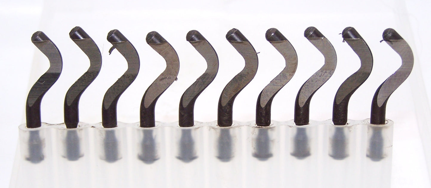 151-29023 Shaviv B30 29023 High Speed Steel Hooked Deburr Blade (Pack of 10)