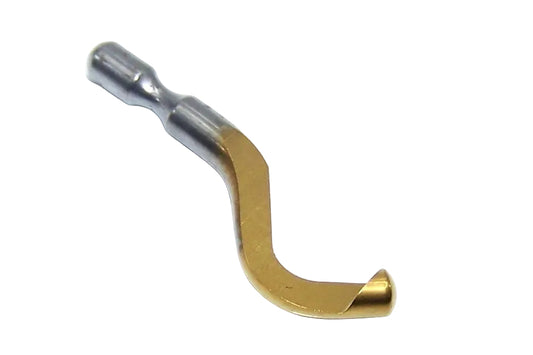 151-29024 Shaviv B30P 29024 TiN Coated High Speed Steel Hooked Deburr Blade (Pack of 10)