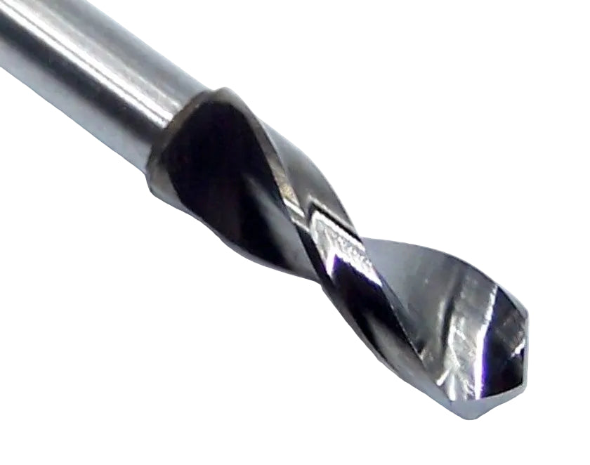 155-1555.500 Kyocera 3.95mm Carbide 0.1555" Diameter 0.5000" Flute 1.5" Length 0.125" Shank 130° Point