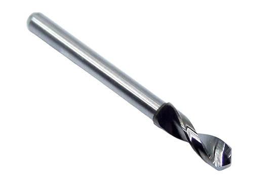 155-1555.500 Kyocera 3.95mm Carbide 0.1555" Diameter 0.5000" Flute 1.5" Length 0.125" Shank 130° Point