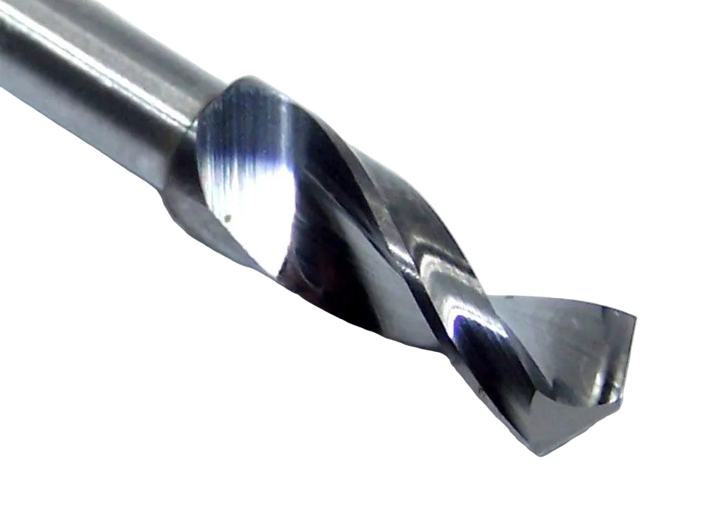 155-1693.500 Kyocera 4.30mm Carbide 0.1693" Diameter 0.5000" Flute 1.5" Length 0.125" Shank 130° Point