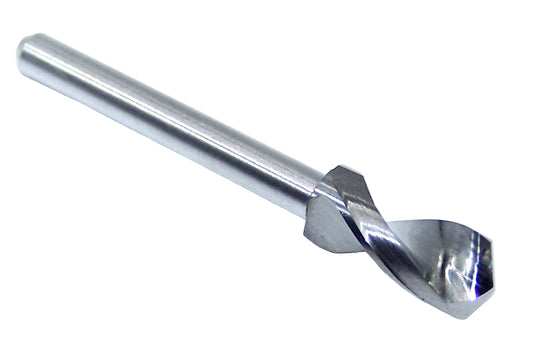 155-2146.500 Kyocera 5.45mm Carbide 0.2146" Diameter 0.5000" Flute 1.5" Length 0.125" Shank 130° Point