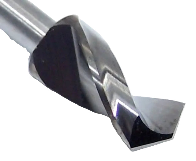 155-2402.500 Kyocera 6.10mm Carbide 0.2402" Diameter 0.5000" Flute 1.5" Length 0.125" Shank 130° Point