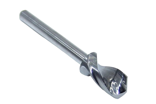 155-2460.500 Kyocera D Carbide 2 Flute Drill PCB Type 0.2460" Diameter 0.5000" Flute 1.5" Length 0.125" Shank 130° Point