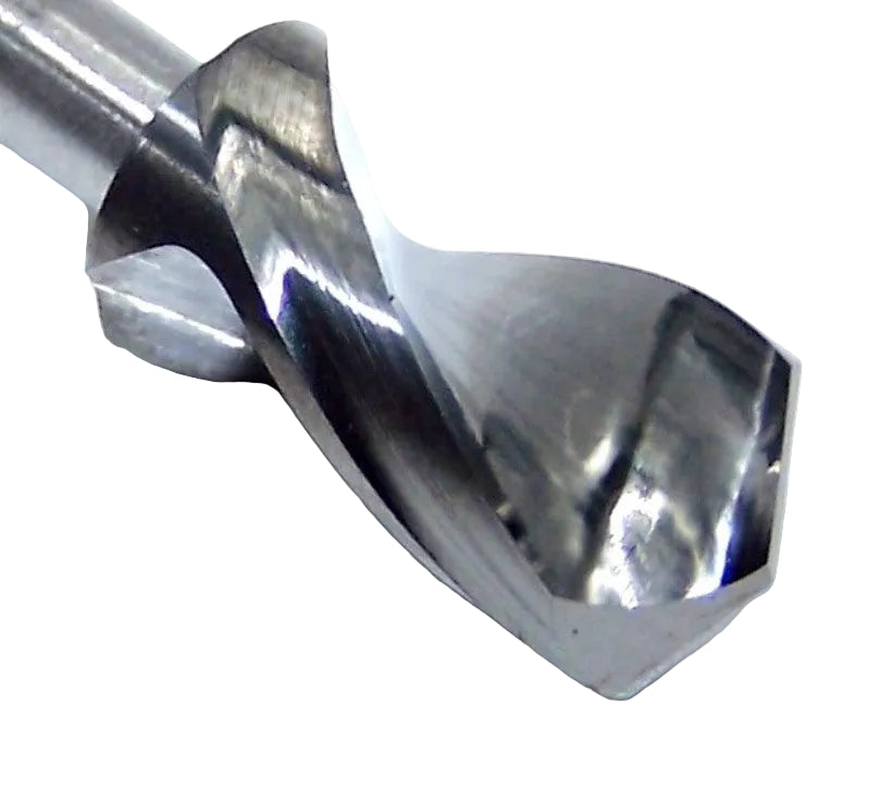 155-2559.500 Kyocera 6.50mm Carbide 0.2559" Diameter 0.5000" Flute 1.5" Length 0.125" Shank 130° Point