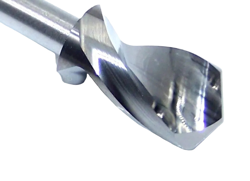 155-2610.500 Kyocera G Carbide 0.2610" Diameter 0.500" Flute 1.50" Length 0.125" Shank 130° Point