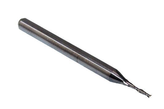 1600-0394.197J1 Kyocera 1.00mm Carbide 2 Flute End Mill .0394" Diameter .197" Flute 1.50" Length .125" Shank