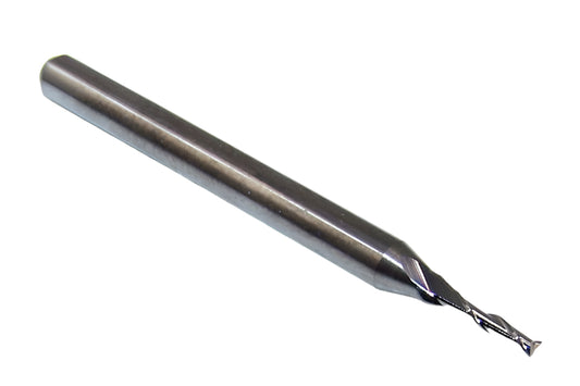 1600-0472.210 Kyocera 1.20mm Carbide 2 Flute End Mill .0472" Diameter .210" Flute 1.50" Length .125" Shank (ringless)