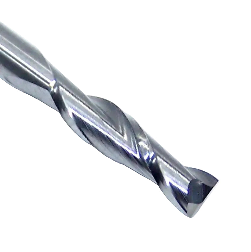1600-1250.500 Kyocera 1/8" Carbide End Mill 2 Flute SQ .125" Diameter .500"Flute 1.50"Length .125" Shank (no ring)