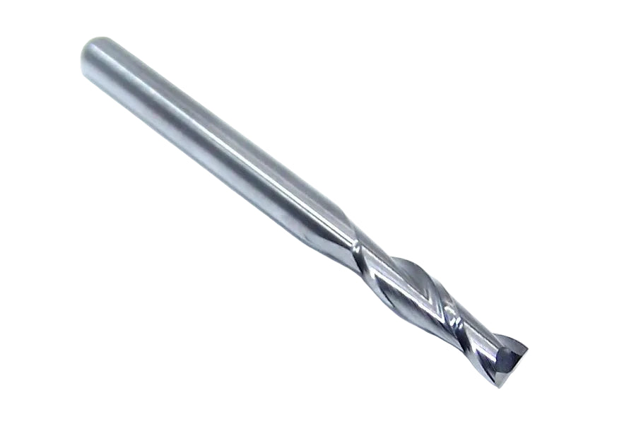1600-1250.500 Kyocera 1/8" Carbide End Mill 2 Flute SQ .125" Diameter .500"Flute 1.50"Length .125" Shank (no ring)