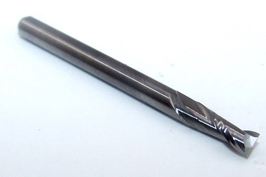 0.1250" CARBIDE END MILL 2 FLUTE 1/8" DIA .375"LOC- KYOCERA MICROTOOLS 1610-1250.375