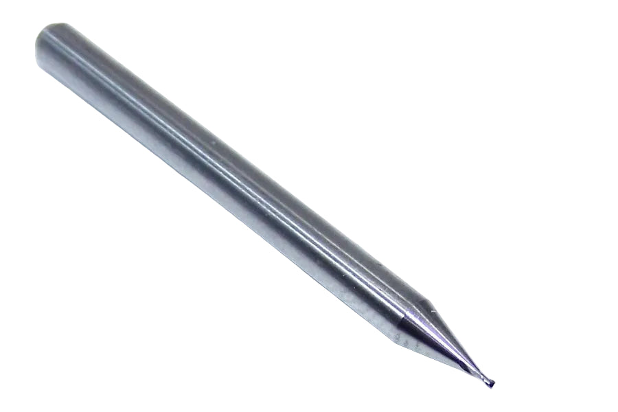 1620-0200.030 Kyocera #76 Carbide 2 Flute End Mill Stub Flute .0200" Diameter .030" Flute 1.50" Length .125" Shank - sale