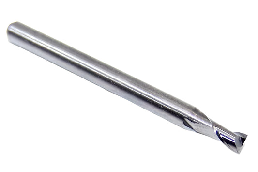 1620-1050.158 Kyocera 0.1050" Carbide 2 Flute End Mill 0.1050" Diameter 0.158" Flute 1.5" Length 0.125" Shank