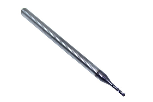 165-0433AG217 Kyocera 1.10mm Carbide 2 Flute Drill High Performance .0433" Diameter .217" Flute 1.97" Length .118" Shank 142° Point Coated
