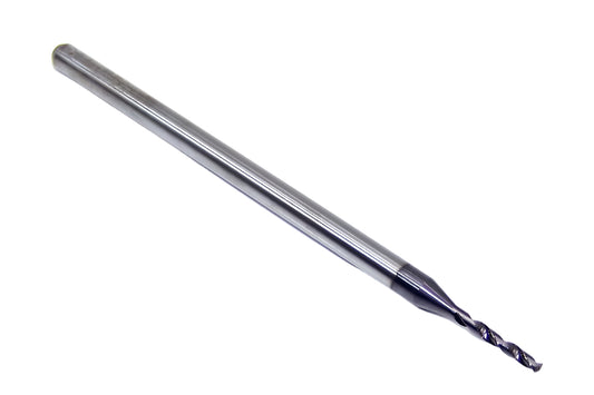 165-0512AG358 Kyocera 1.30mm Carbide 2 Flute Drill High Performance .0512" Diameter .358" Flute 2.36" Length .118" Shank Coated