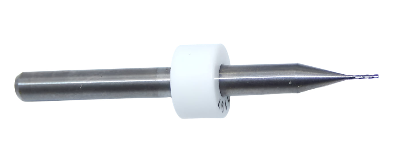 1700Q0197.098A1 Kyocera 0.50mm Carbide 3 Flute End Mill .0197" Diameter .098" Flute 1.50" Length  .125" Shank