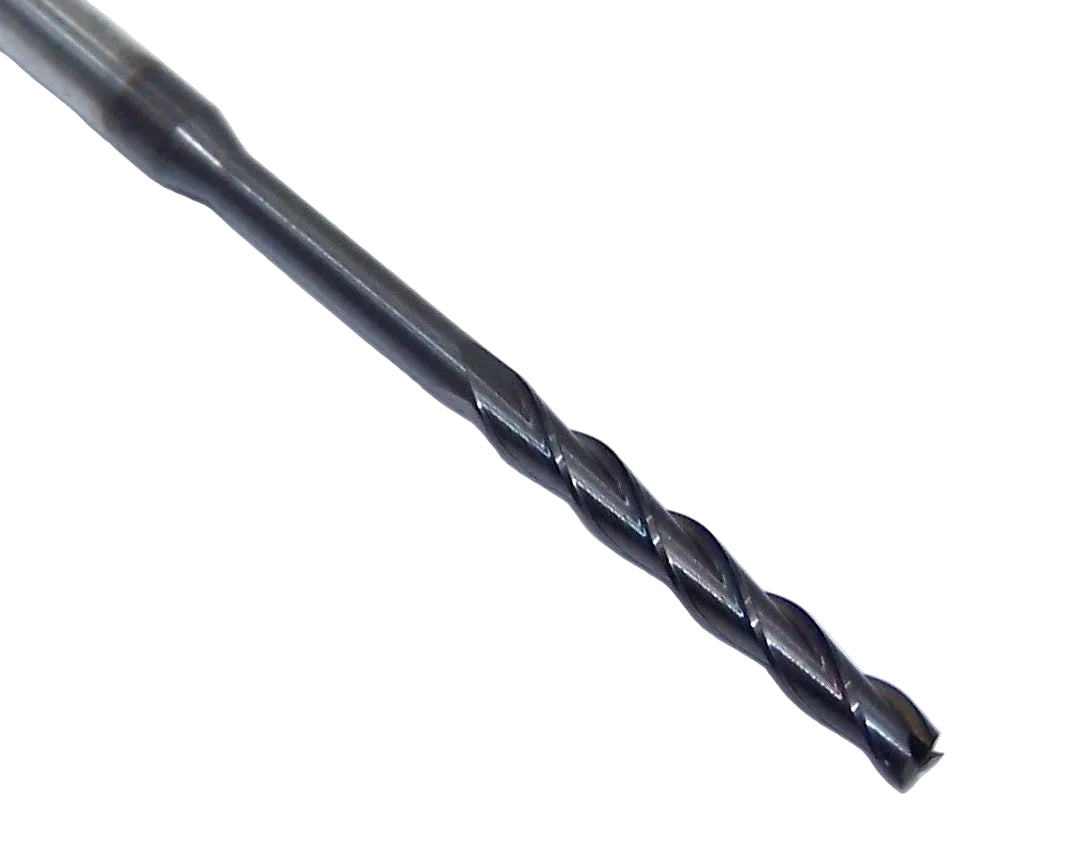 1740-0950D1250 Kyocera 0.0950" Carbide 3 Flute End Mill 1.25" Extended Reach DLC Coated 0.0950" Diameter 0.750" Flute 2.5" Length 0.125" Shank