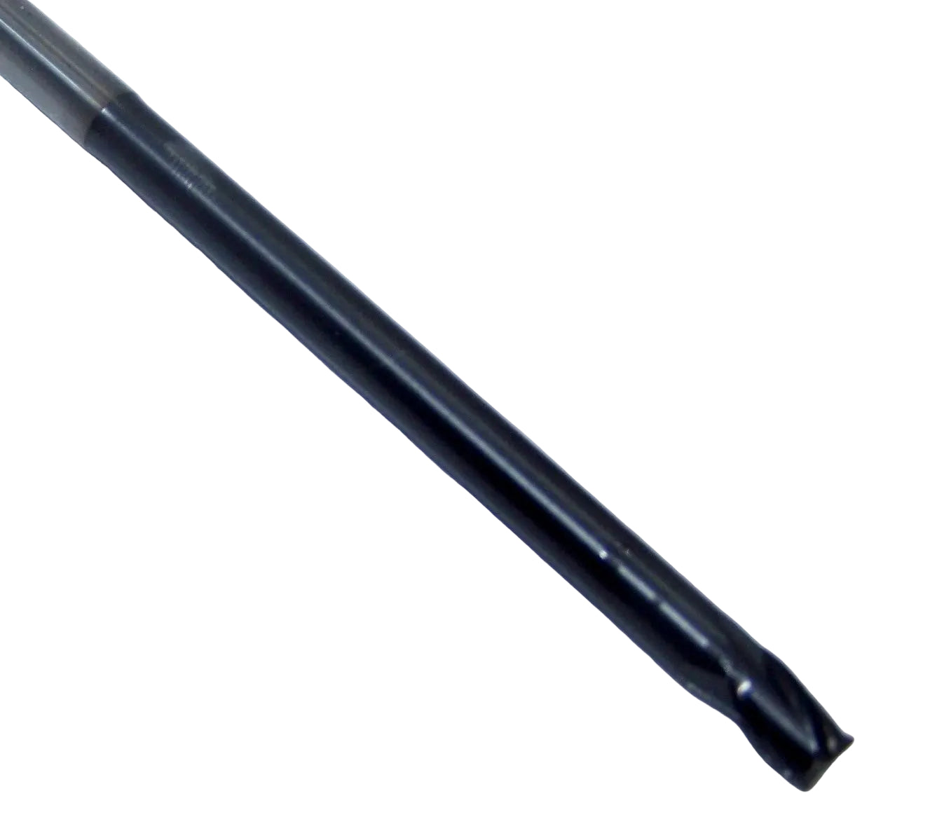 1743-2500L3000C Kyocera 1/4" Carbide 3 Flute End Mill 3.00"Extended Reach .015" Radius AlTiN Coated 0.250" Diameter .375" Flute 6.0" Length 0.250" Shank