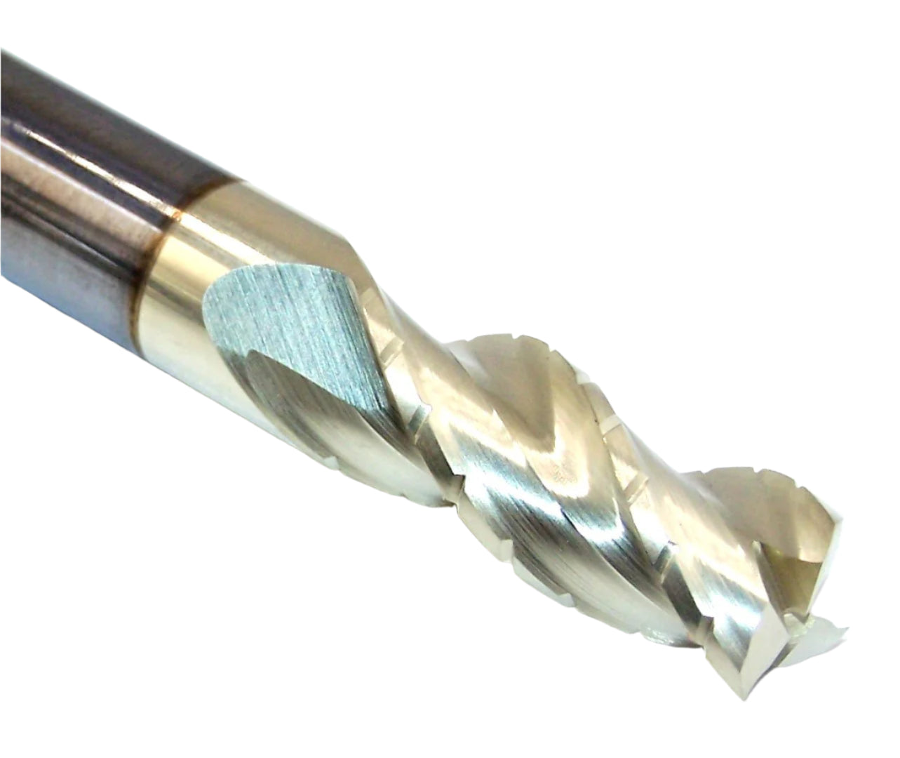 1780-3125AD750 Kyocera 5/16" Carbide 3 Flute End Mill Atlas Rougher for Aluminum ZrN Coat .3125" Diameter .750" Flute 2.50" Length .3125" Shank