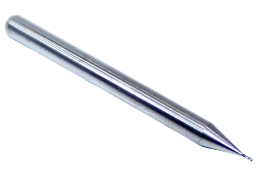 1810-0156.047 Kyocera 1/64" Carbide 4 Flute End Mill 0.0156" Diameter 0.047" Flute 1.5" Length 0.125" Shank