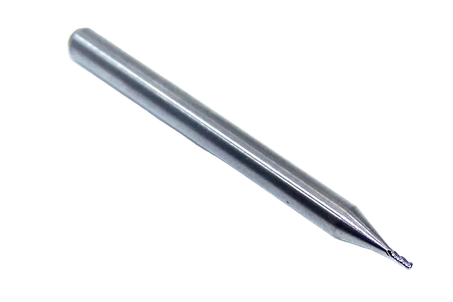 1810-0260.078 Kyocera #71 Carbide 4 Flute End Mill .0260" Diameter .078" Flute 1.50" Length .125" Shank