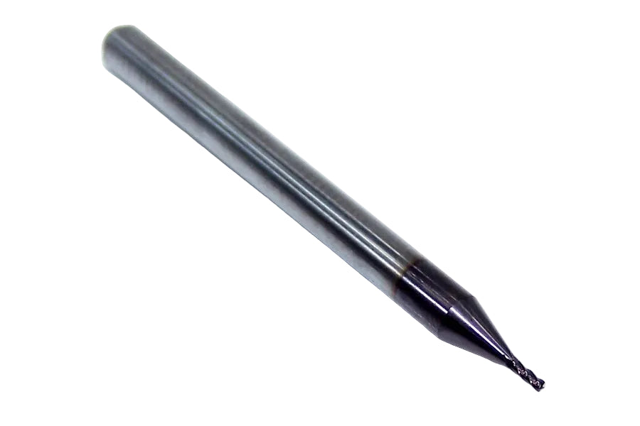 1810-0280L084 Kyocera .0280" Carbide 4 Flute End Mill AlTiN Coated .0280" Diameter .084" Flute 1.50" Length .125" Shank