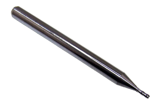 1810-0340.102 Kyocera 0.0340" Carbide 4 Flute End Mill 0.0340" Diameter 0.102" Flute 1.50" Length 0.125" Shank