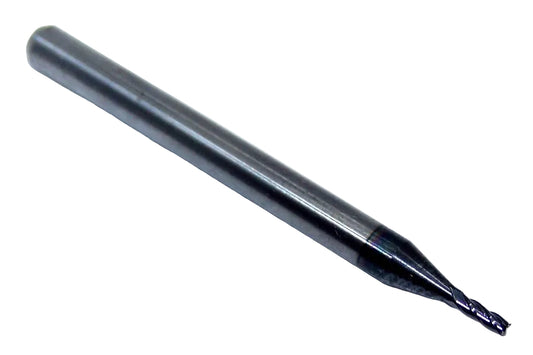 1810-0450L135 Kyocera 0.0450" Carbide 4 Flute End Mill ALTiN Coated 0.0450" Diameter 0.135" Flute 1.5" Length 0.125" Shank