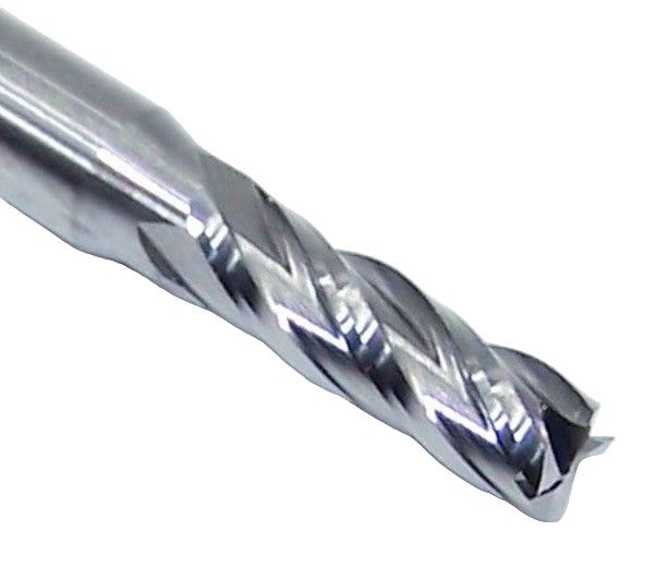 1810-1563.500 Kyocera 5/32" Carbide 4 Flute End Mill 0.1563" Diameter 0.500" Flute 2.0" Length 0.1875" Shank
