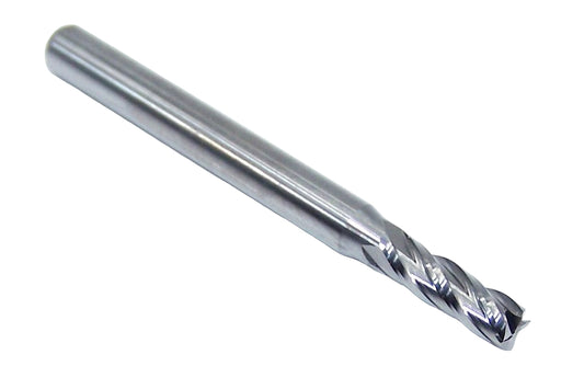 1810-1563.500 Kyocera 5/32" Carbide 4 Flute End Mill 0.1563" Diameter 0.500" Flute 2.0" Length 0.1875" Shank