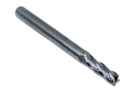 1810-1719.563 Kyocera 11/64" Carbide 4 Flute End Mill 0.1719" Diameter 0.563" Flute 2.0" Length 0.1875" Shank