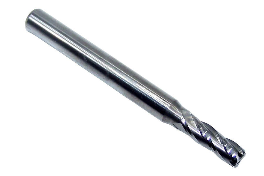 1810-2031.625 Kyocera 13/64" Carbide 4 Flute End Mill 0.2031" Diameter 0.625" Flute 2.50" Length 0.25" Shank