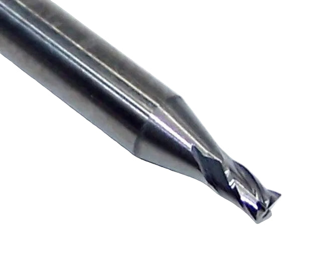 1820-0650.097 Kyocera 0.0650" Carbide 4 Flute End Mill 0.0650" Diameter 0.097" Flute 1.5" Length 0.125" Shank