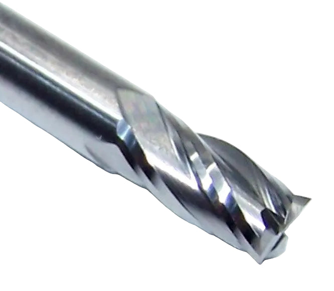 1820-1875.375 Kyocera 3/16" Carbide 4 Flute End Mill 0.1875" Diameter 0.375" Flute 2.0" Length 0.1875" Shank