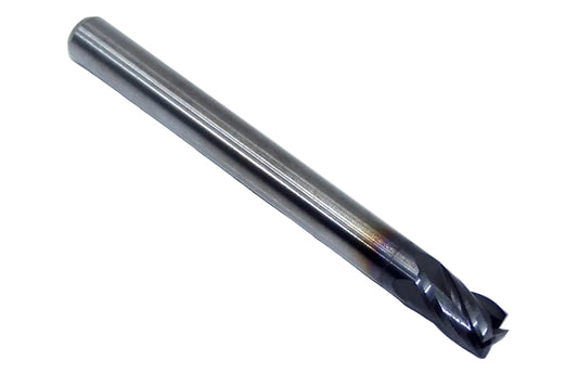 1820-1875L312 Kyocera 3/16" Carbide 4 Flute End Mill ALTiN Coated 0.1875" Diameter 0.312" Flute 2.0" Length 0.1875" Shank