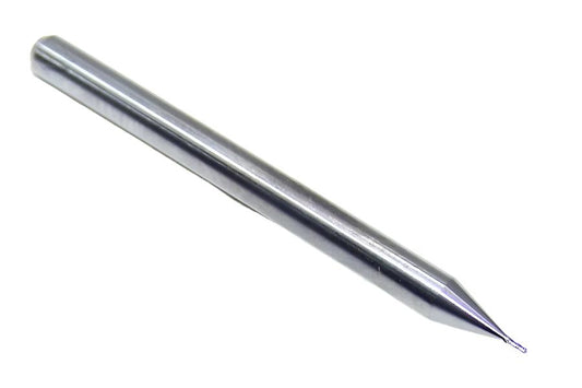 1825-0157.047 Kyocera 0.40mm Carbide End Mill Ball End .0157" Diameter .047" Flute 1.50" Length .1181" Shank