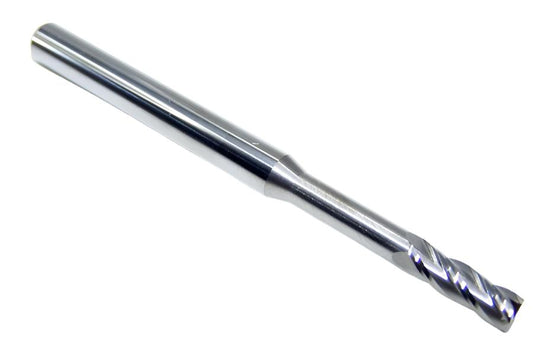 1840-1772.1181 Kyocera 4.50mm Carbide 4 Flute Endmill Extended Reach .1772" Diameter .531" Flute 2.95" Length  .236" Shank