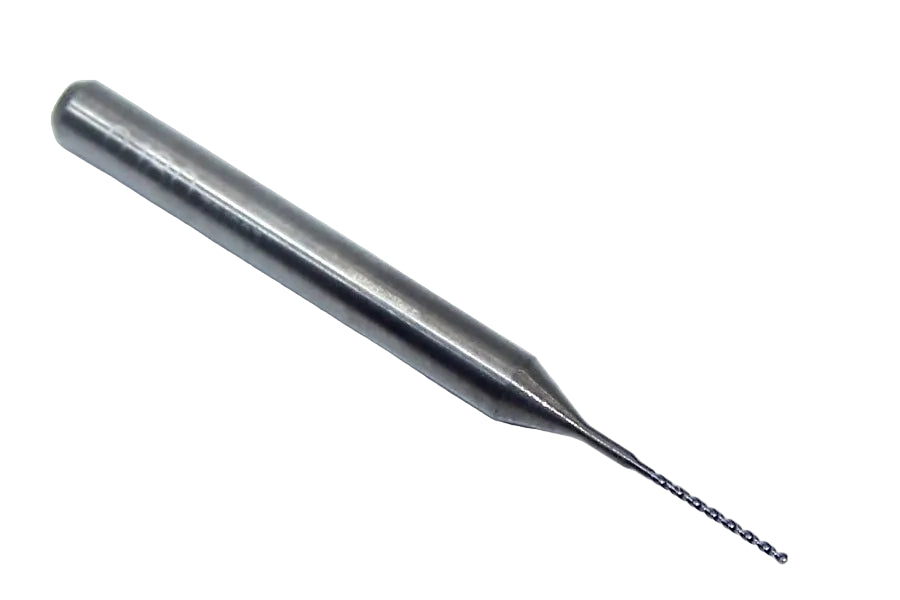 20180 Harvey Tool #77 Solid Carbide 2 Flute Drill PCB Type .0180" Diameter .270" Flute 1.50" Length .125" Shank