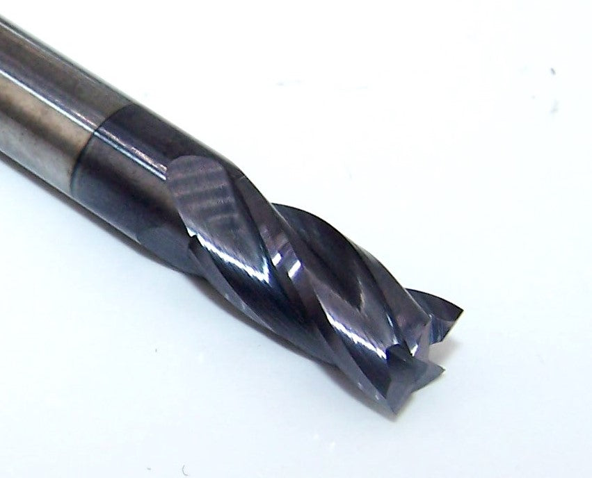 203-001133 Monster Tool 1/4" Carbide 4 Flute End Mill Stub Length AlTiN Coated .2500" Diameter 0.2500" Flute 2.00" Length 0.250" Shank GWS Tool Group