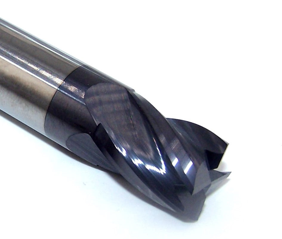 203-001203 Monster Tool 1/2" Carbide 4 Flute End Mill Stub Length AlTiN Coated .500" Diameter 0.625" Flute 2.50" Length 0.500" Shank GWS Tool Group