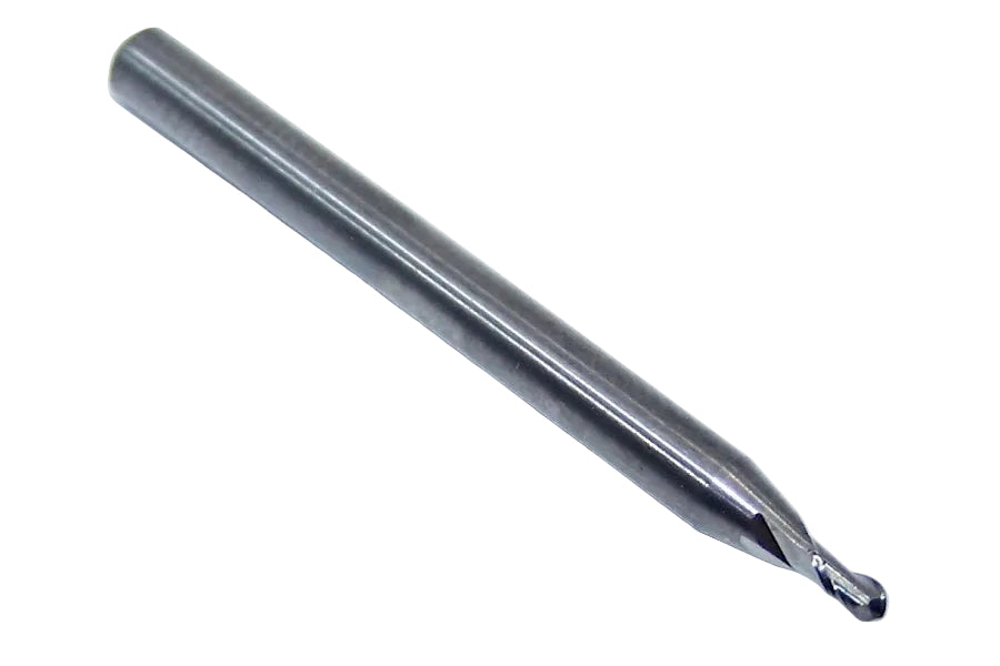 219-001020 Monster Tool 1/16" Carbide 2 Flute End Mill Ball End Stub .0625" Diameter .125" Flute  1.50" Length .125" Shank