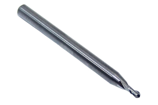 219-001020 Monster Tool 1/16" Carbide 2 Flute End Mill Ball End Stub .0625" Diameter .125" Flute  1.50" Length .125" Shank