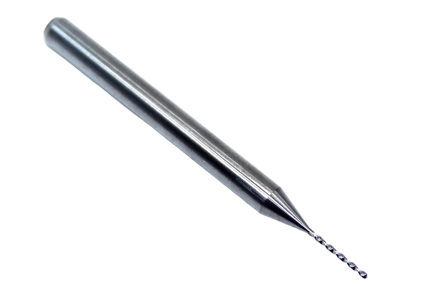 226-0205.260 Kyocera 0.52mm Carbide Drill 2 FLUTE 0.0205" Diameter 0.260" Flute 1.5" Length 0.1181" Shank 130° Point