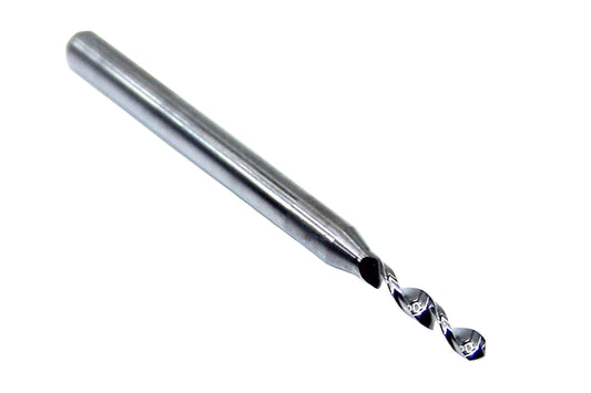 226-0740.400 Kyocera 1.88mm Carbide Drill 2 Flute 0.0740" Diameter 0.400" Flute 1.5" Length 0.1181" Shank 130° Point