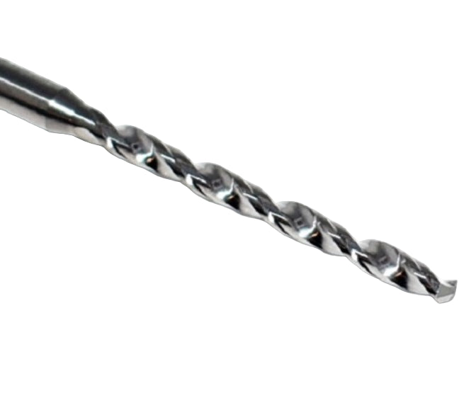 226-0846.1039 Kyocera 2.15mm Carbide Drill 2 Flute 0.0846" Diameter 0.1039" Flute 2.3622" Length 0.1181" Shank 130° Point