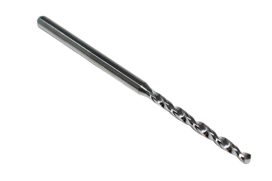 226-0846.1039 Kyocera 2.15mm Carbide Drill 2 Flute 0.0846" Diameter 0.1039" Flute 2.3622" Length 0.1181" Shank 130° Point